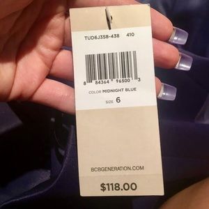 ❤️ NWT BCBG Built In Bra Mini Dress